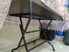 Folding dinning table with 4 chairs